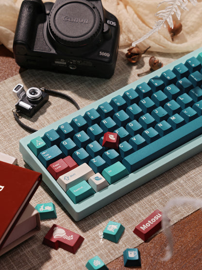 Keykobo Motosu Lake ABS Double-shot Keycap Set