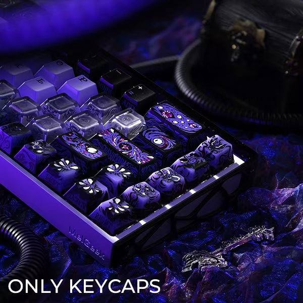 XVX Pandora Cherry Profile PBT+PC 133-Key Keycap Set