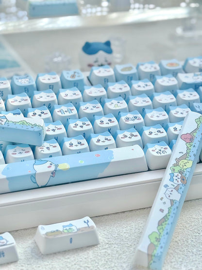 Xiaoba Chiikawa MOA Profile PBT Keycap Set