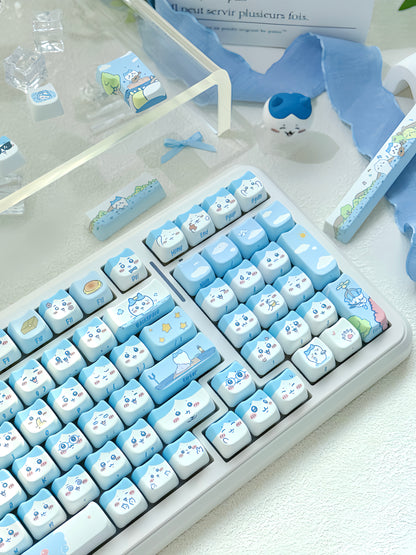 Xiaoba Chiikawa MOA Profile PBT Keycap Set