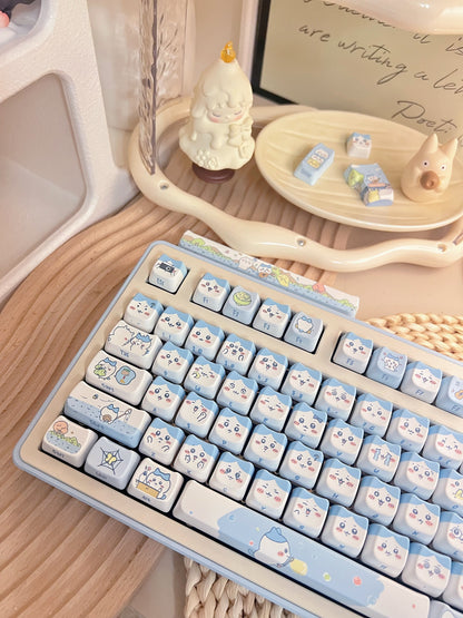 Xiaoba Chiikawa MOA Profile PBT Keycap Set