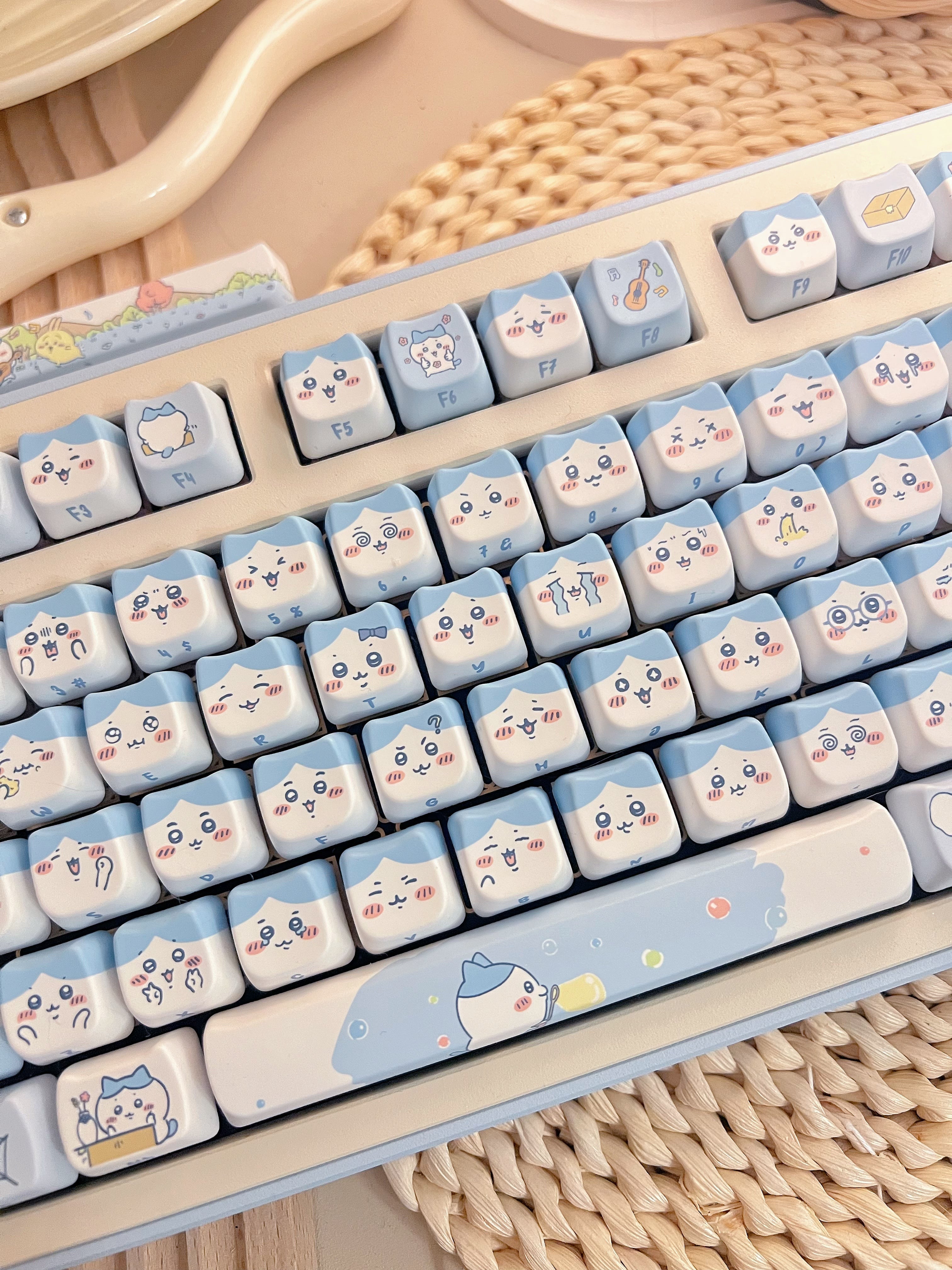 Xiaoba Chiikawa MOA Profile PBT Keycap Set