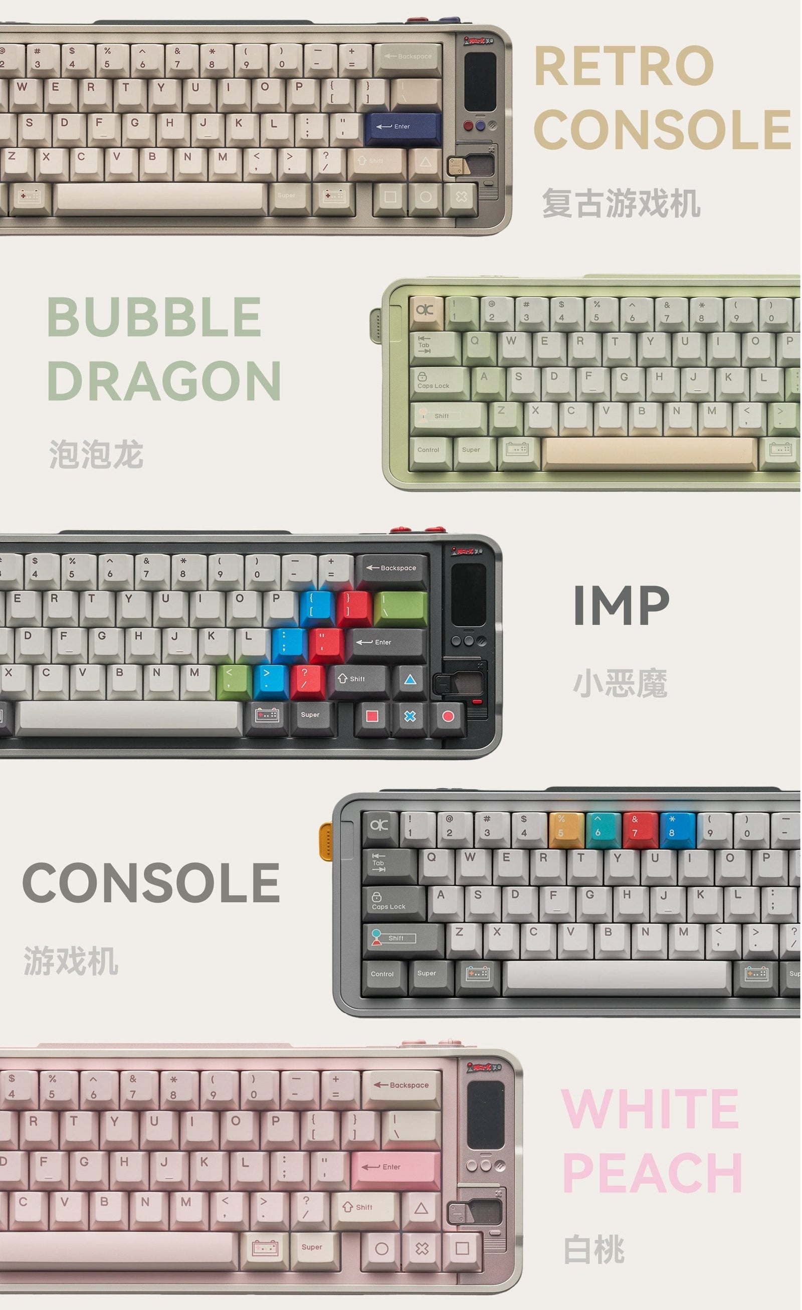 QK65 MK3 Custom Mechanical Keyboard – 65% Tri-Mode Mechanical