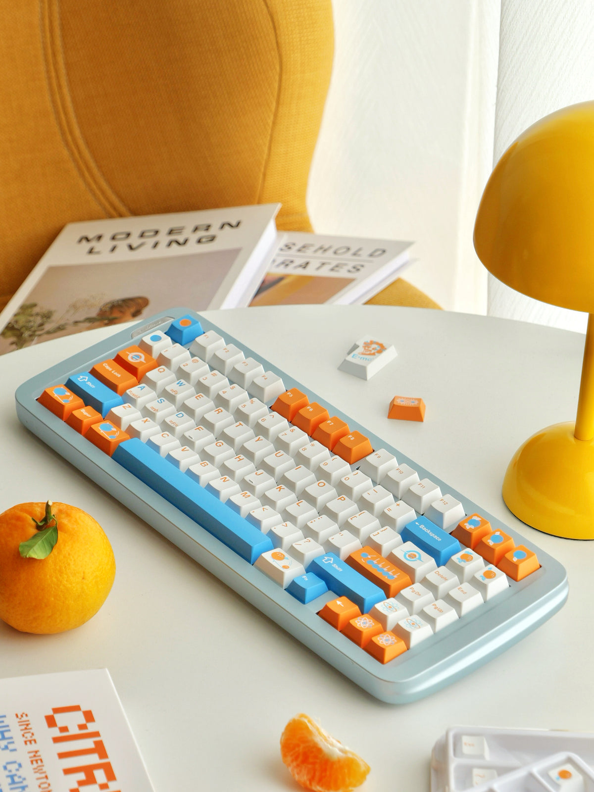 Keykobo Citrus Relativity ABS Double-Shot Keycap Set