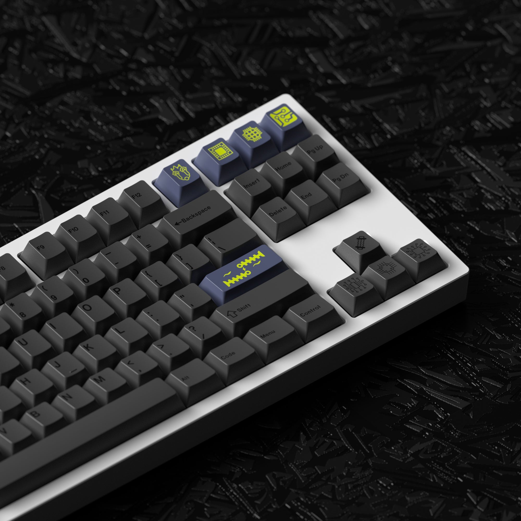 JKDK Studio Dark Matter Cherry Profile Dye‑Sub PBT Keycap Set All In One