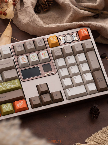 Tutkeys Autumn Concert Keycaps - PBT Cherry Profile All in One Set