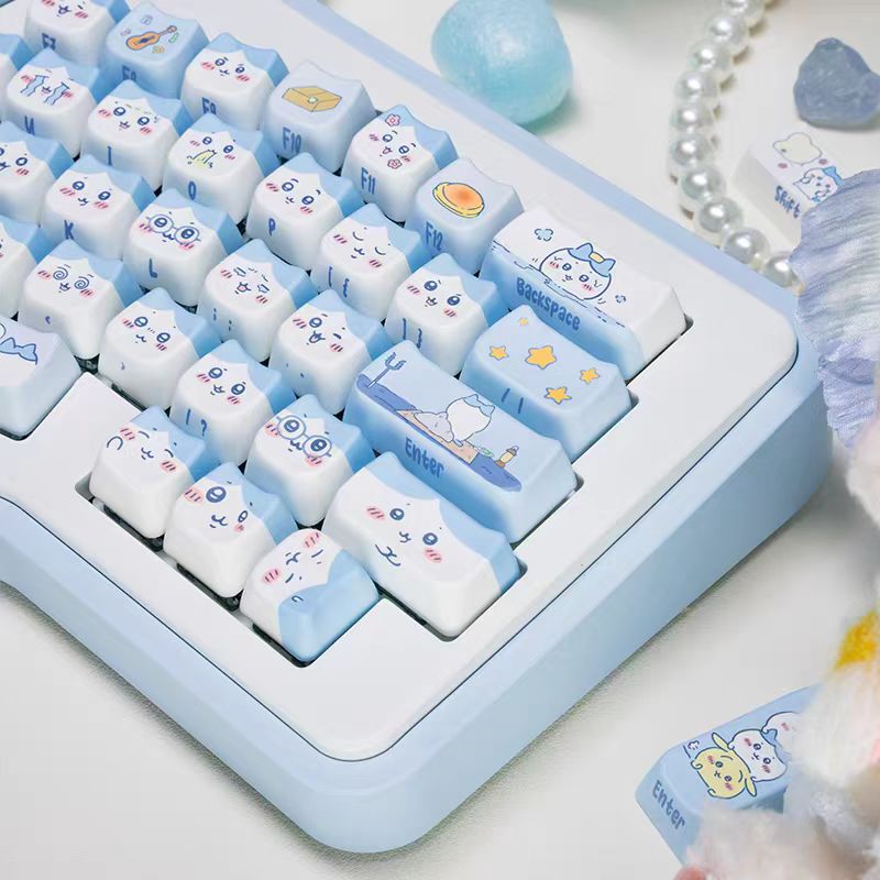 Xiaoba Chiikawa MOA Profile PBT Keycap Set