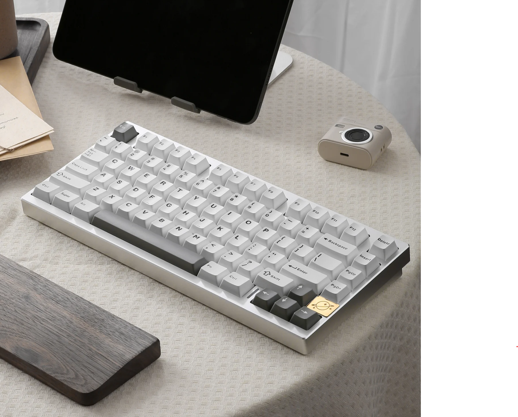 YUNZII AL75 CNC Aluminum Wireless Mechanical Keyboard