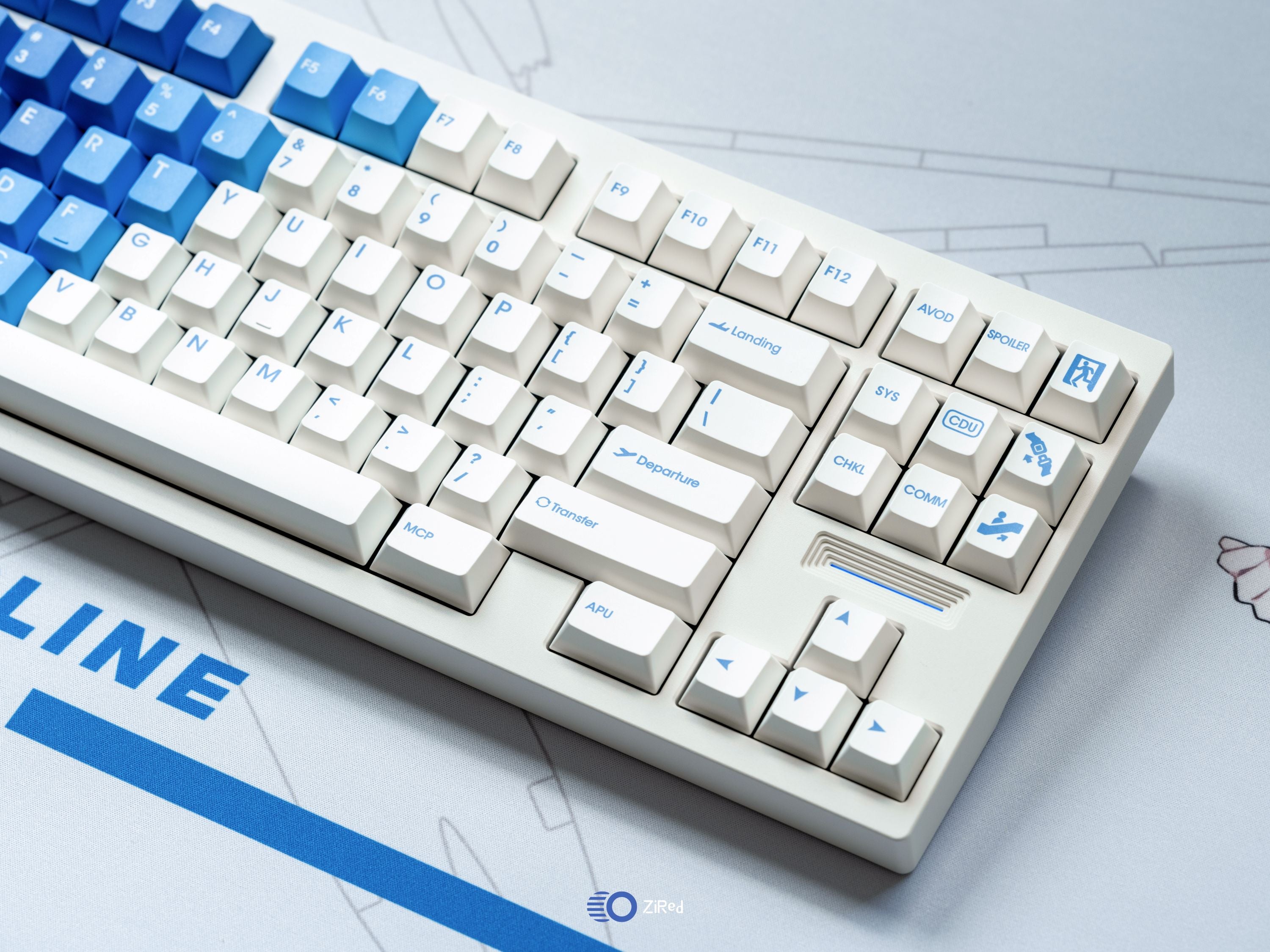 Tutkeys Dream kyliner Keycaps - PBT Cherry Profile Full Set