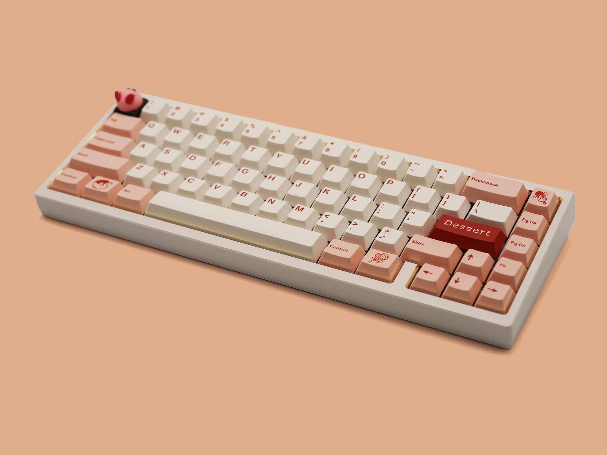 JKDK Dessert Keycap Set Cherry Profile PBT Dye-Subbed