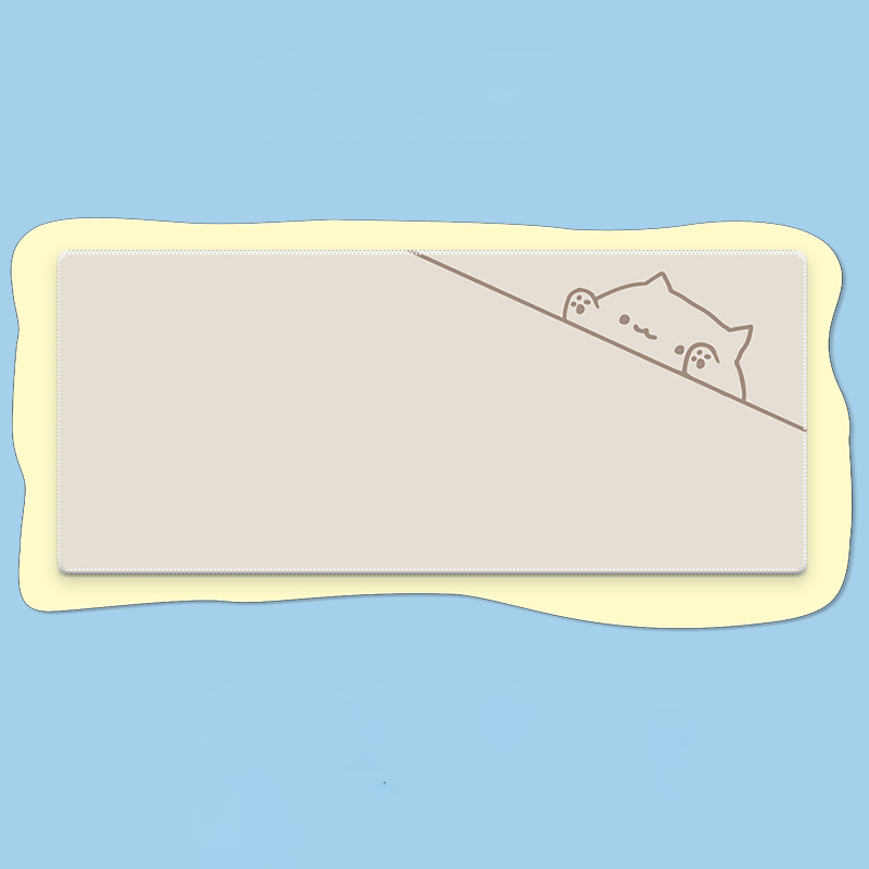 Cute Bongo Cat Deskmat