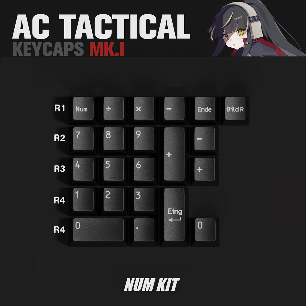 TUTKEYS AC Tactical Keycaps