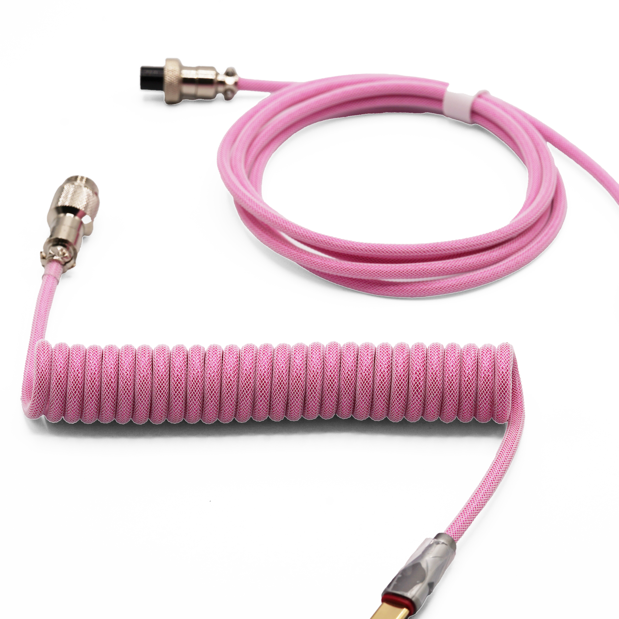 Mechanical Keyboard Custom Coiled Aviator Artisan USB-C Cable