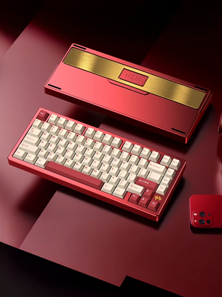 POM Wave75 Mechanical Keyboard – Premium 75% RGB, Hot-Swappable – LumeKeebs