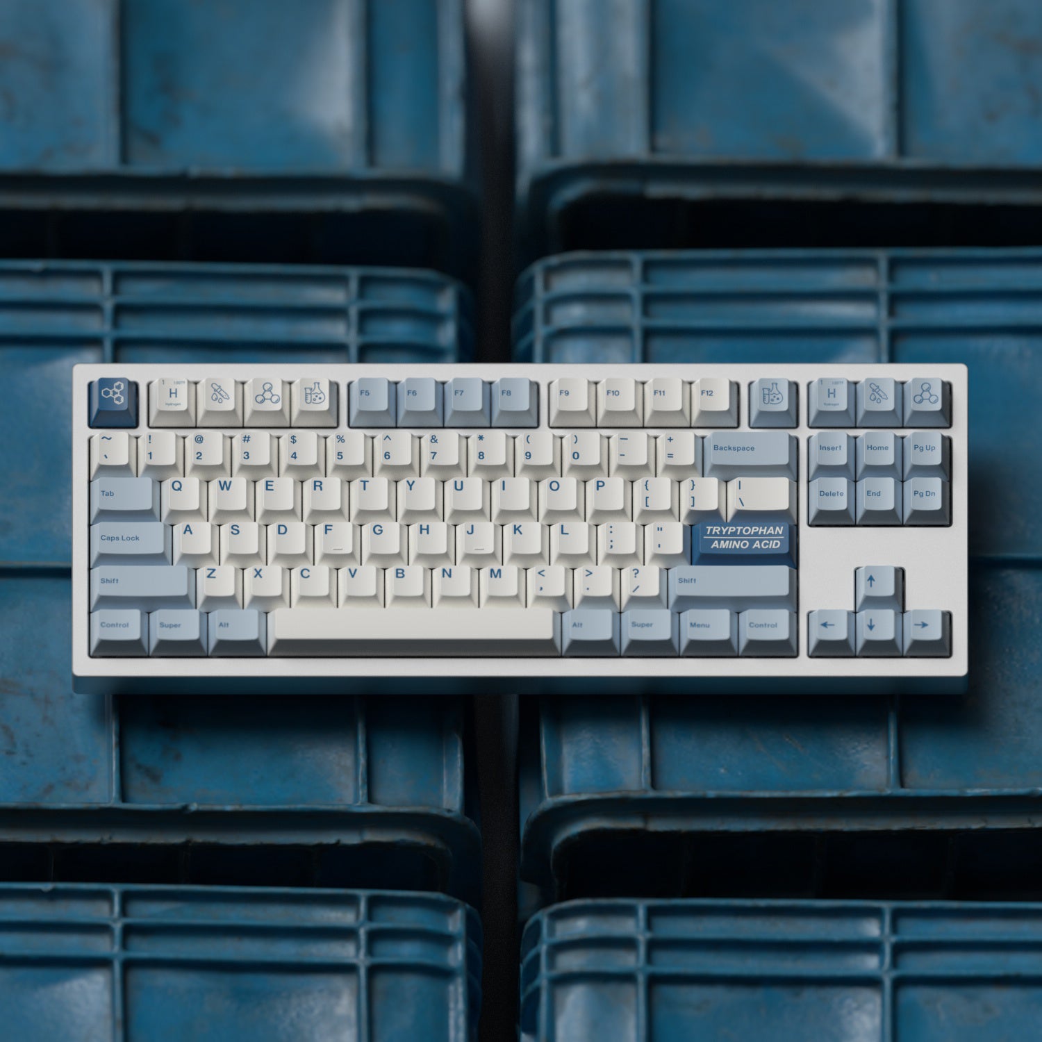 JKDK Hydrogen Keycap Set Cherry Profile PBT Dye-Subbed