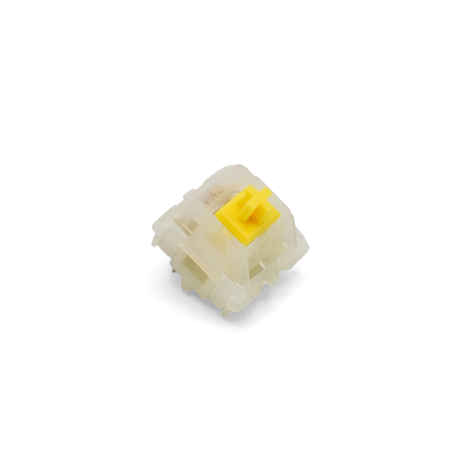 Gateron Cap V2 Milky Yellow Linear Switches