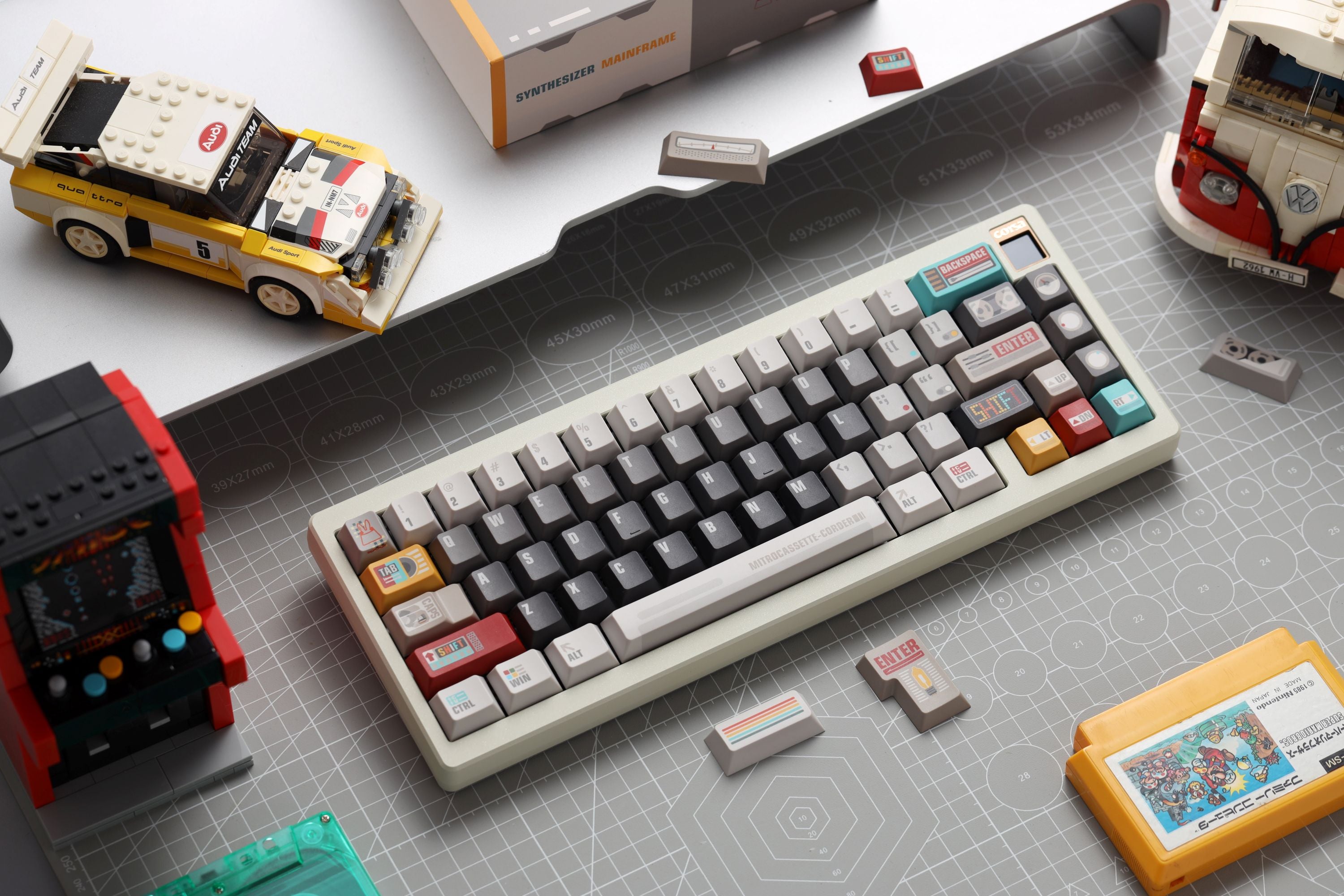 Tutkeys Synthesizer Keycaps - PBT Cherry Profile Full Set