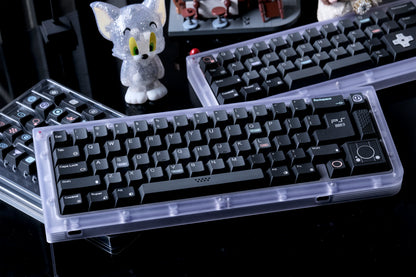 80Retros PS1994 Keycaps Black and Silver – Cherry Profile All in One Set