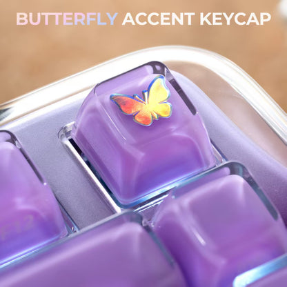XVX Jelly R2 Side-Printed Translucent MDA Profile 122-Key Keycap Set