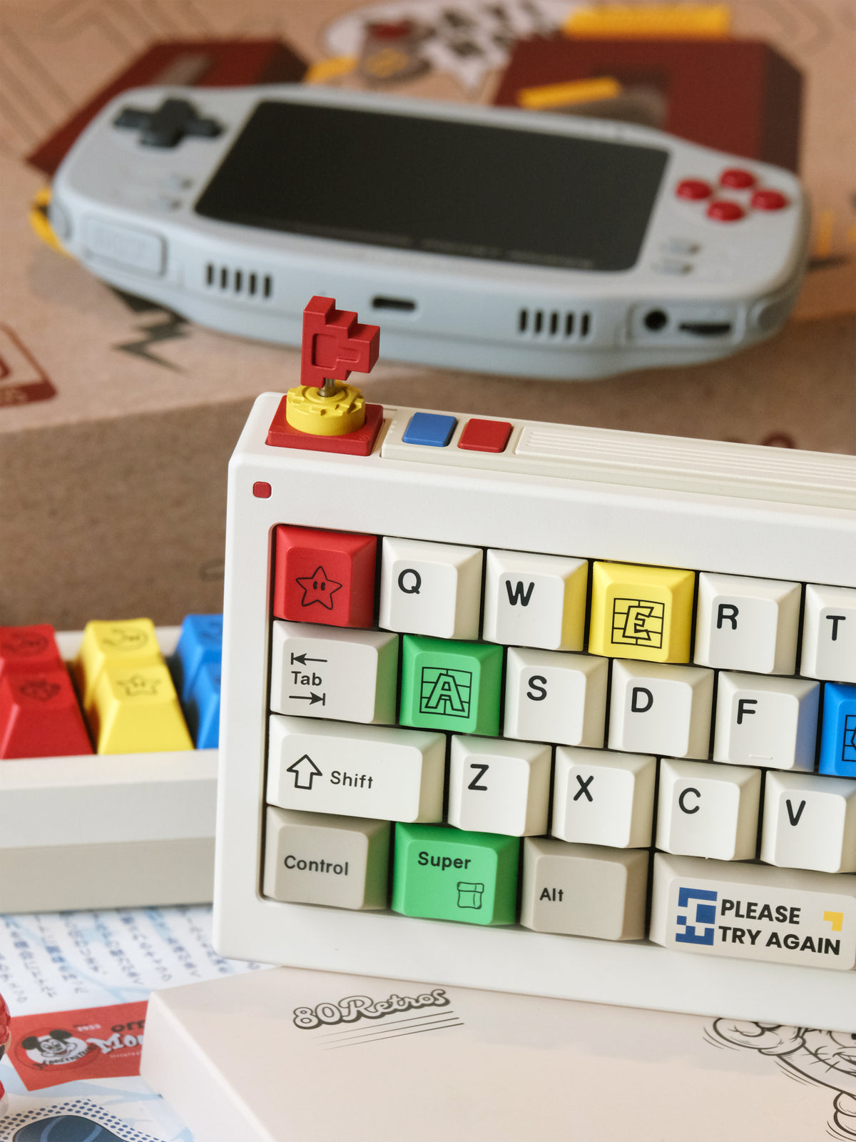 80Retros GB40 Game 1985 Mechanical Keyboard