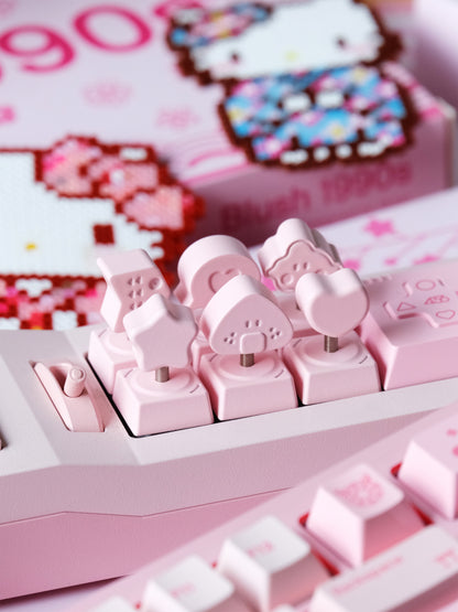 80Retros Blush Artisan Keycap