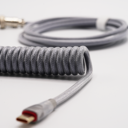 Mechanical Keyboard Custom Coiled Aviator Artisan USB-C Cable