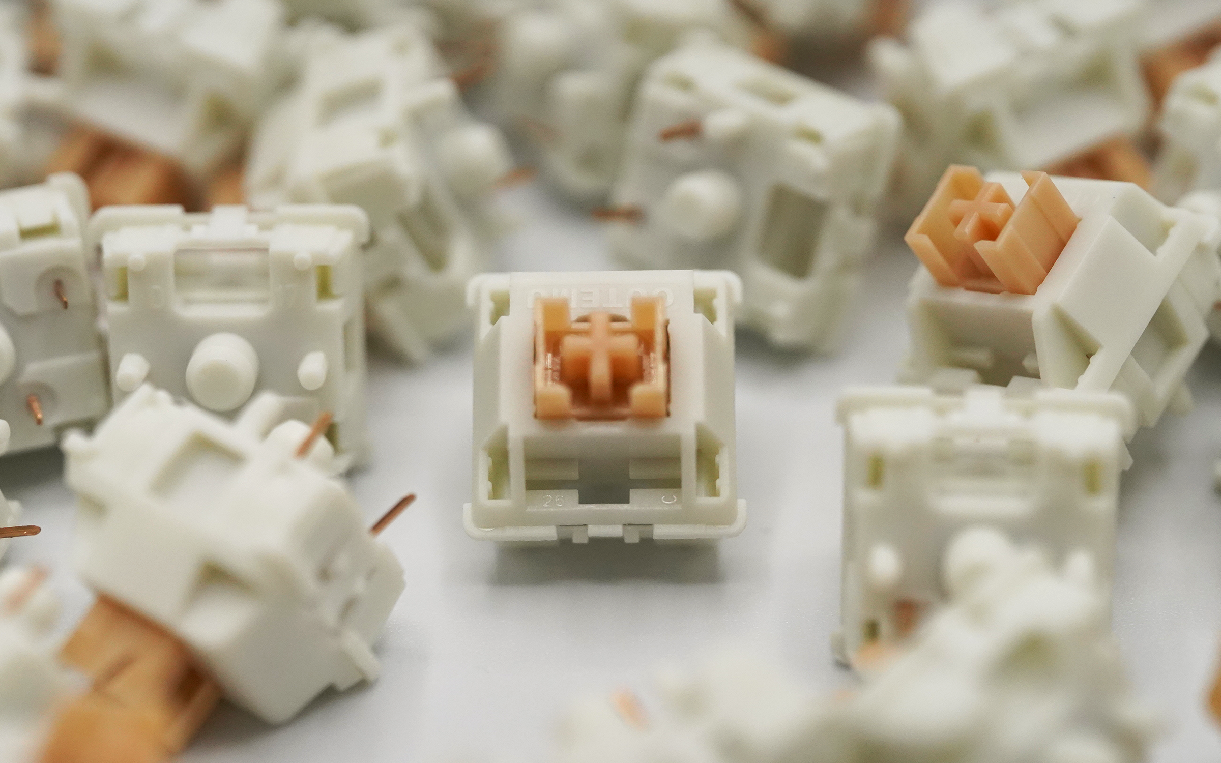 Outemu Cream Yellow Silent Switches