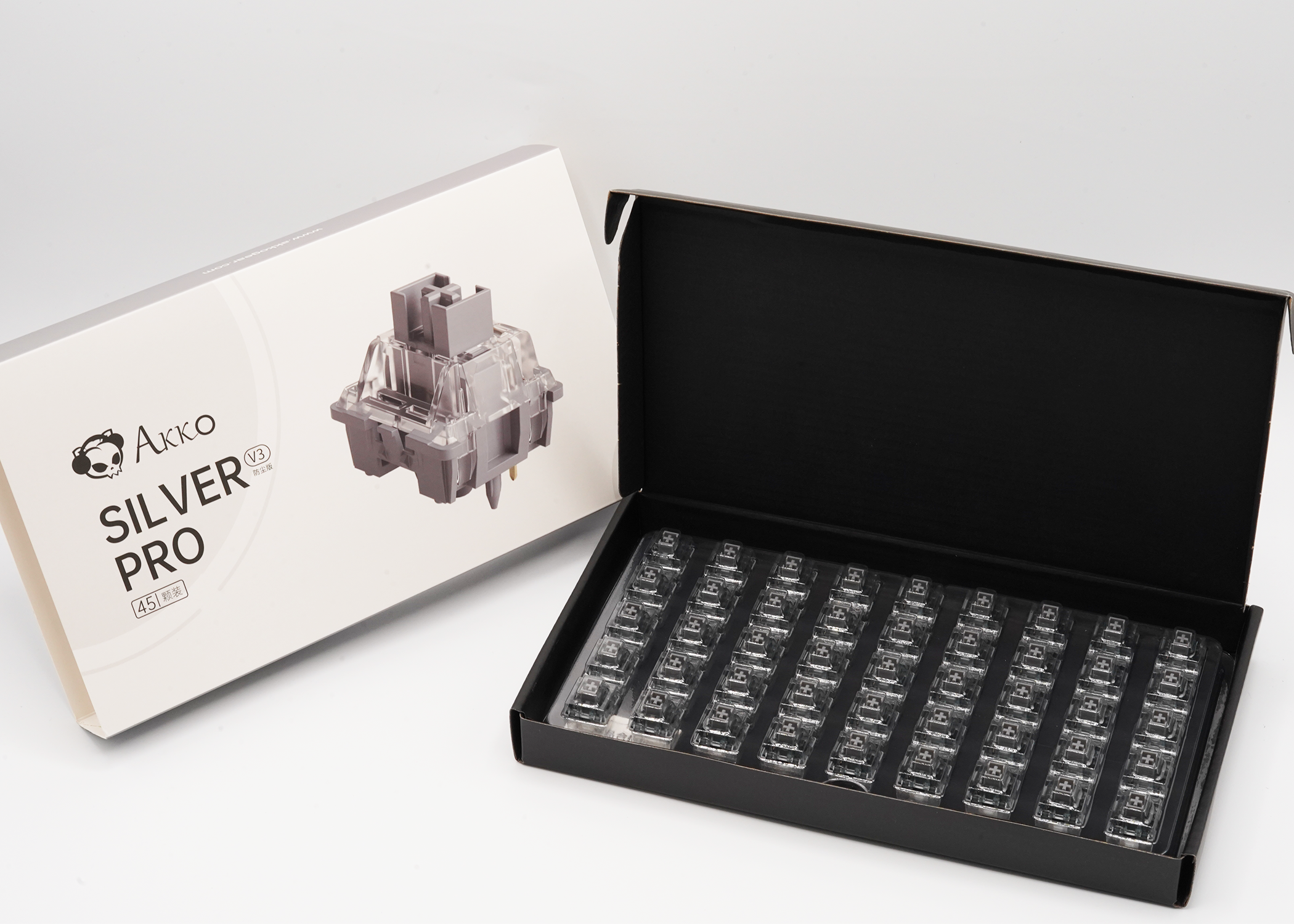 Akko V3 Silver Pro Linear Switches