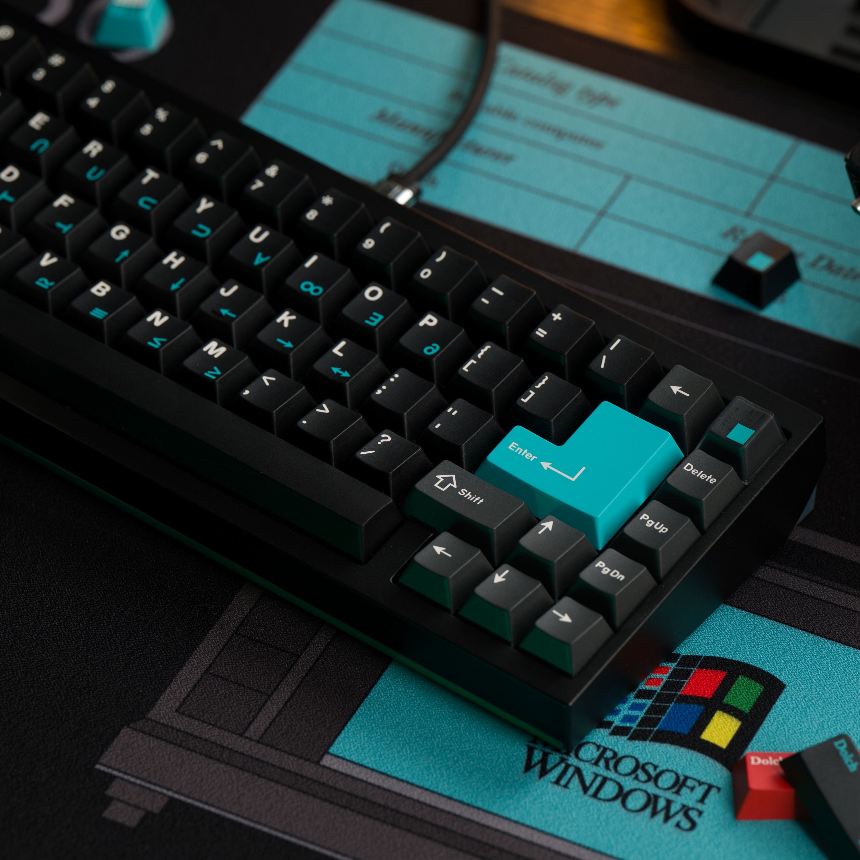Keykobo Dolch ABS Double-shot Keycap Set