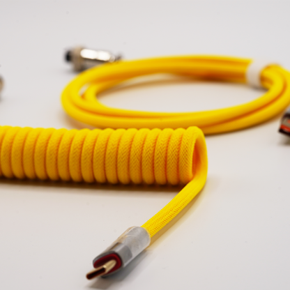 Mechanical Keyboard Custom Coiled Aviator Artisan USB-C Cable