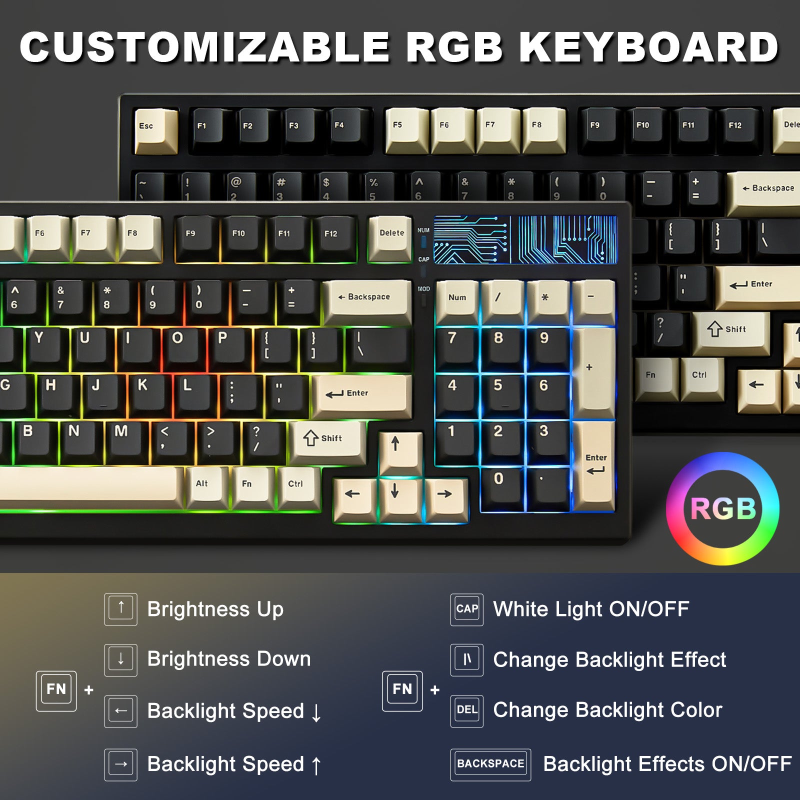 YUNZII YZ98 Mechanical Gaming Keyboard