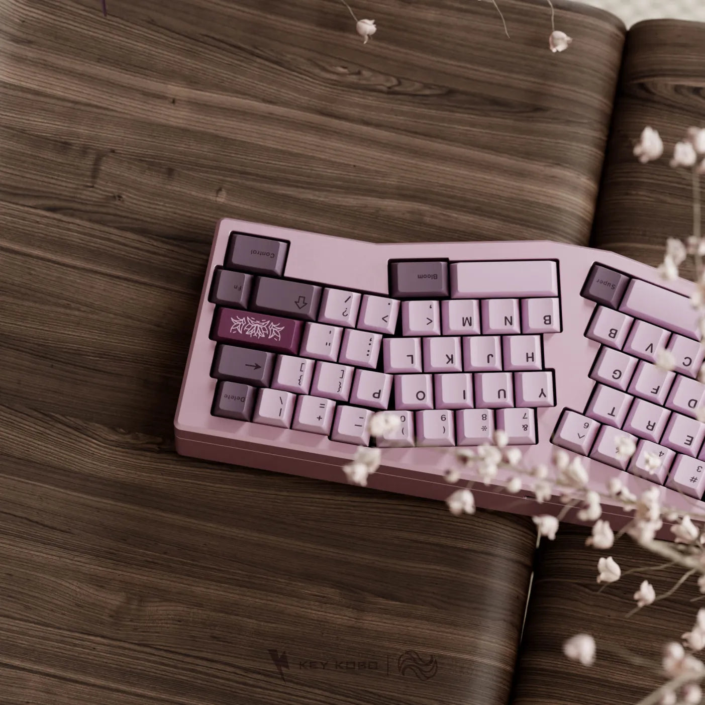 Keykobo Bloom Keycap Set ABS Double-shot Keycap Set