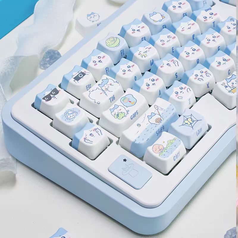 Xiaoba Chiikawa MOA Profile PBT Keycap Set