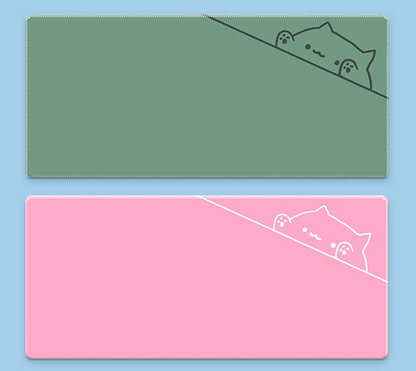 Cute Bongo Cat Deskmat