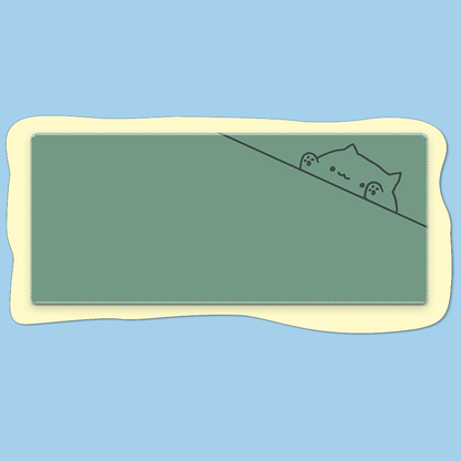 Cute Bongo Cat Deskmat