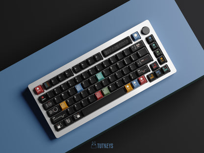 Tutkeys AG1921 DARK Braun Keycap Set