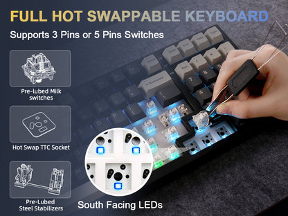 YUNZII YZ98 Mechanical Gaming Keyboard