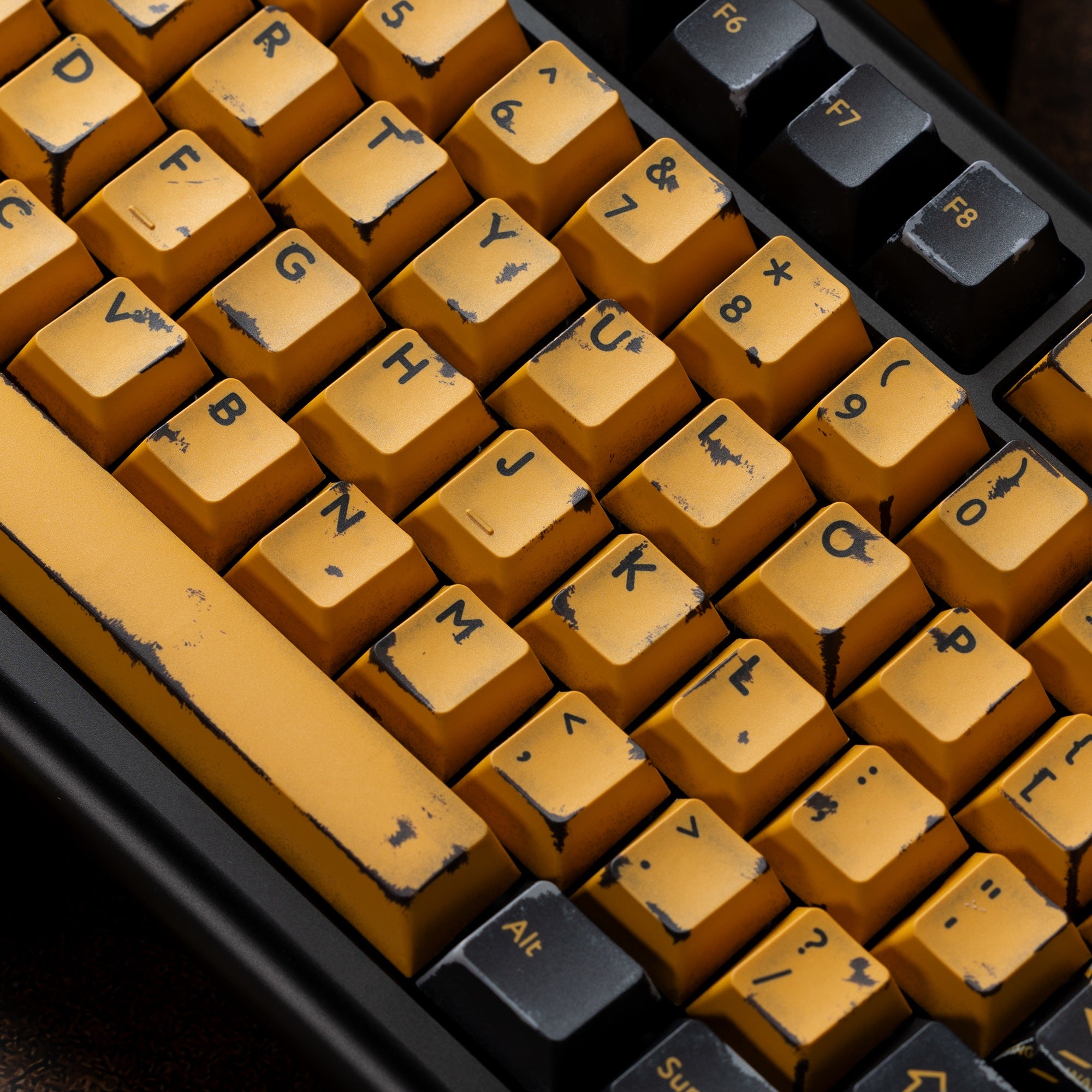 Tutkeys & PBTfans Erosion Dye Sub Cherry Profile Keycaps