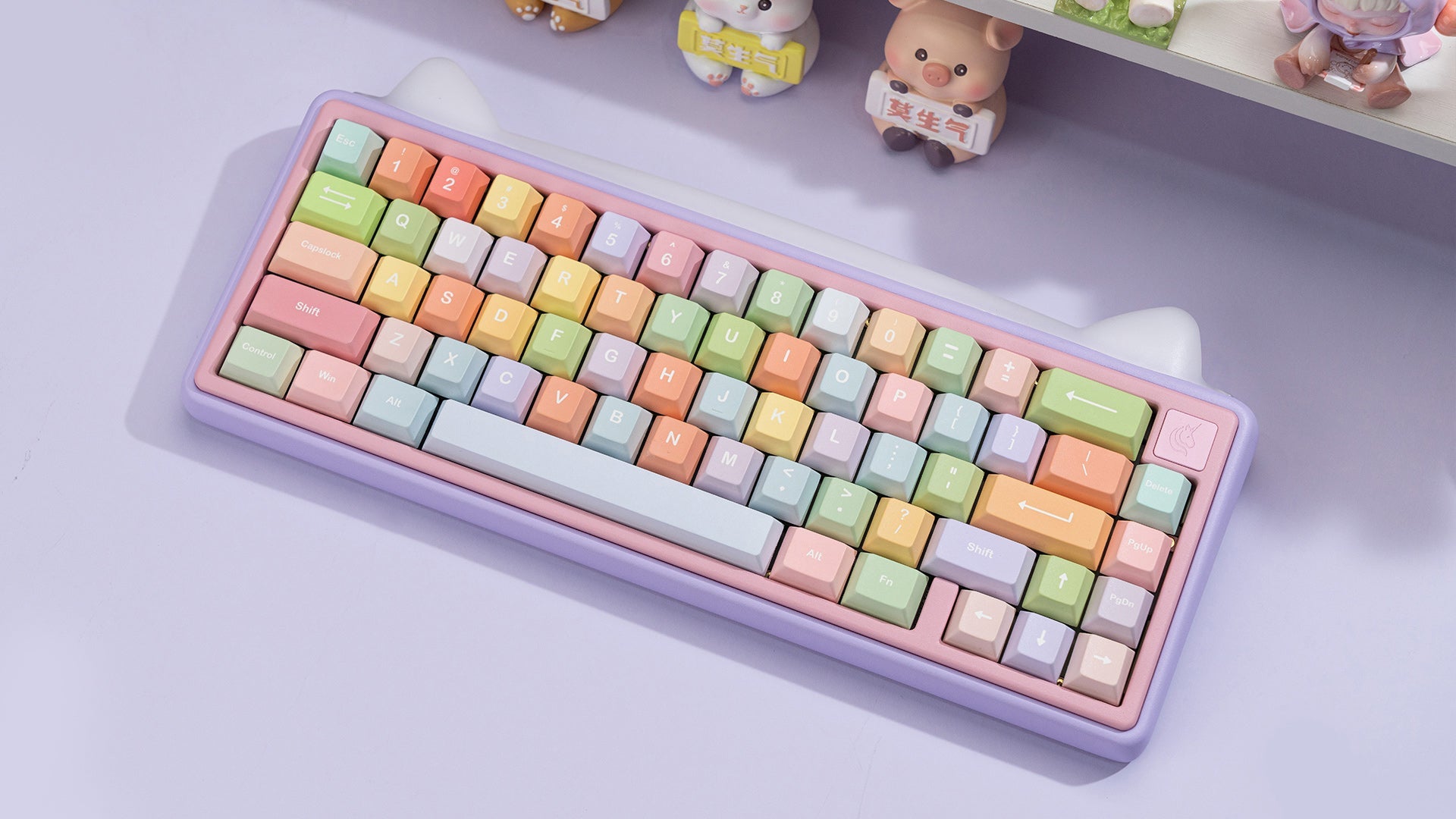 Chilkey Unicorn PBT Keycaps