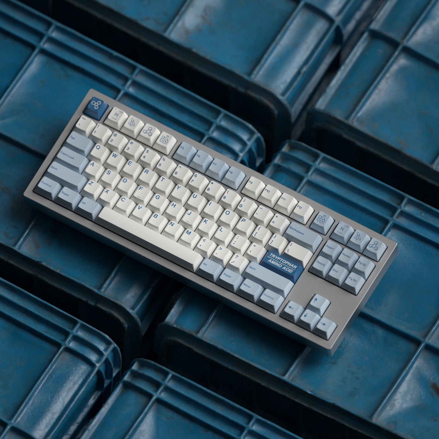 JKDK Hydrogen Keycap Set Cherry Profile PBT Dye-Subbed