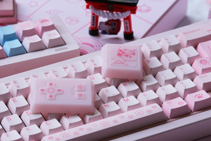 80Retros (South Korea) Blush 1990s OEM Profile PBT Keycap Set
