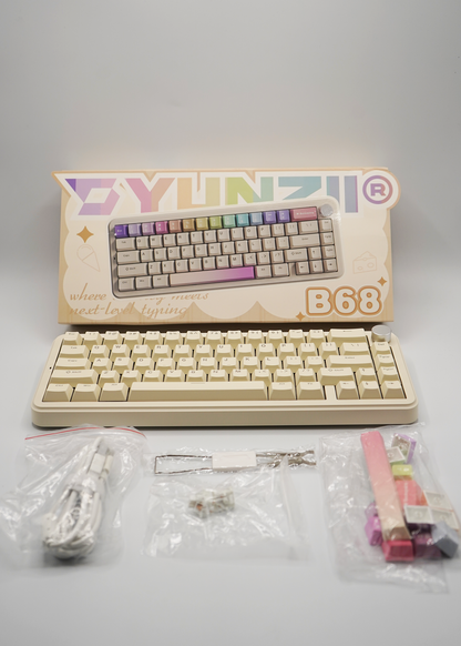 YUNZII B68 Wireless Mechanical Keyboard