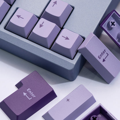WS Lavender Bliss Keycaps Doubleshot PBT Cherry Profile