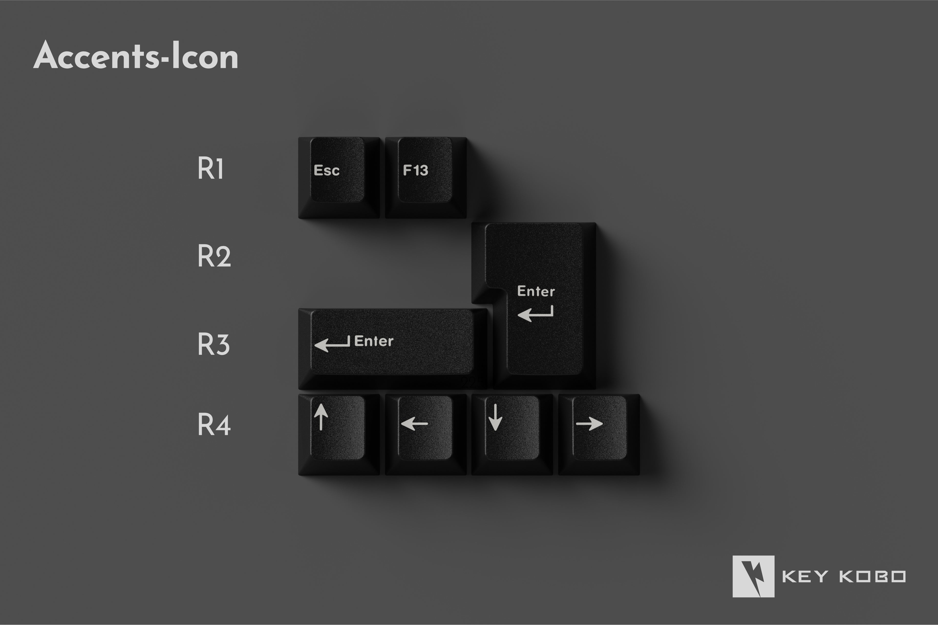 Keykobo BOW ABS Double-shot Keycap Set Pre-Order