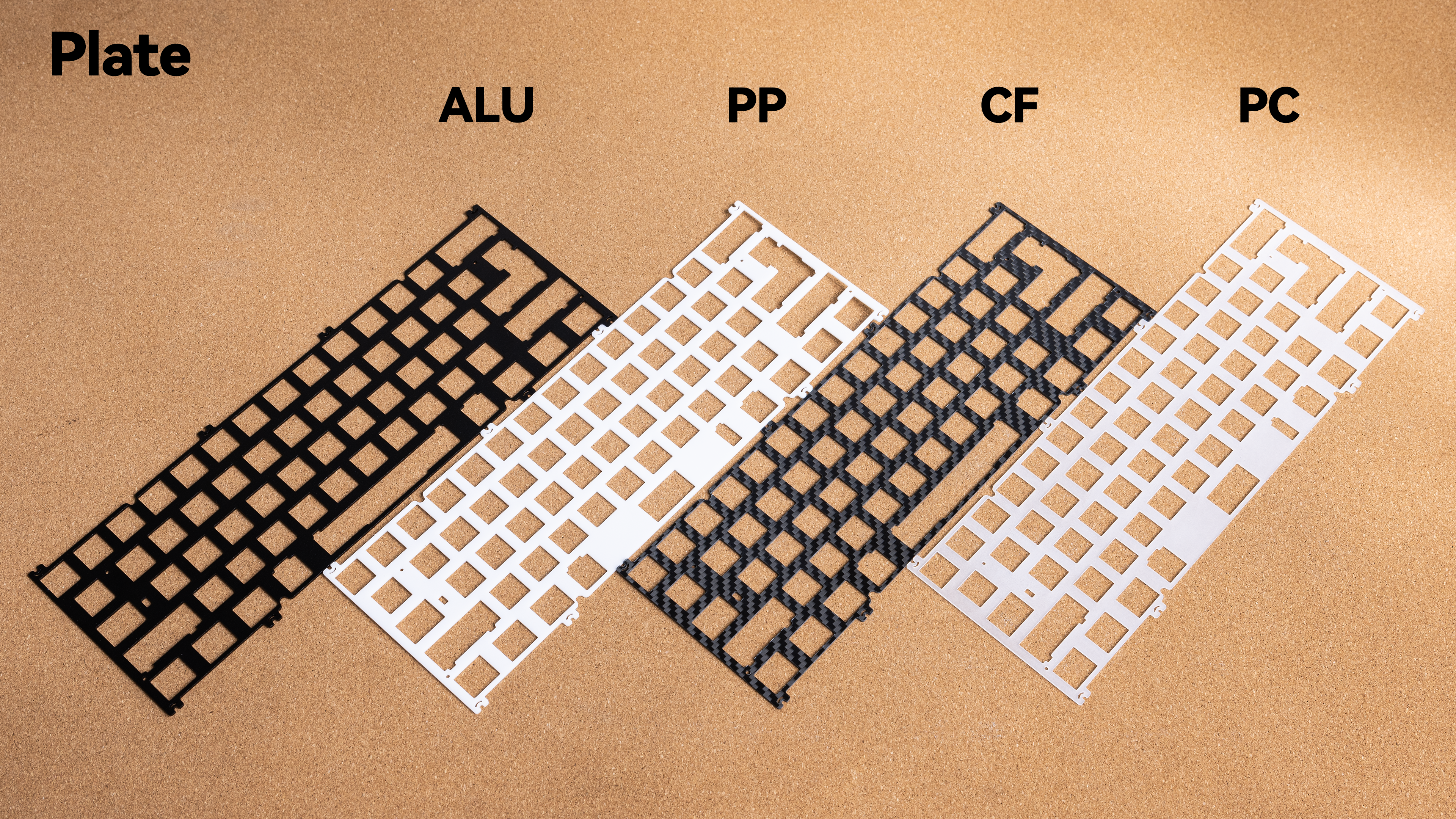 Qwertykeys Neo60 Cu PCB & Plate