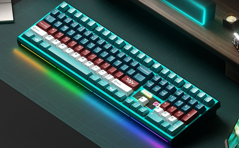 Weikav Nut108 Mechanical Keyboard - Full-Size, Tri-mode