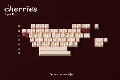 Keykobo Cherries ABS Double-shot Keycap Set Pre-Order