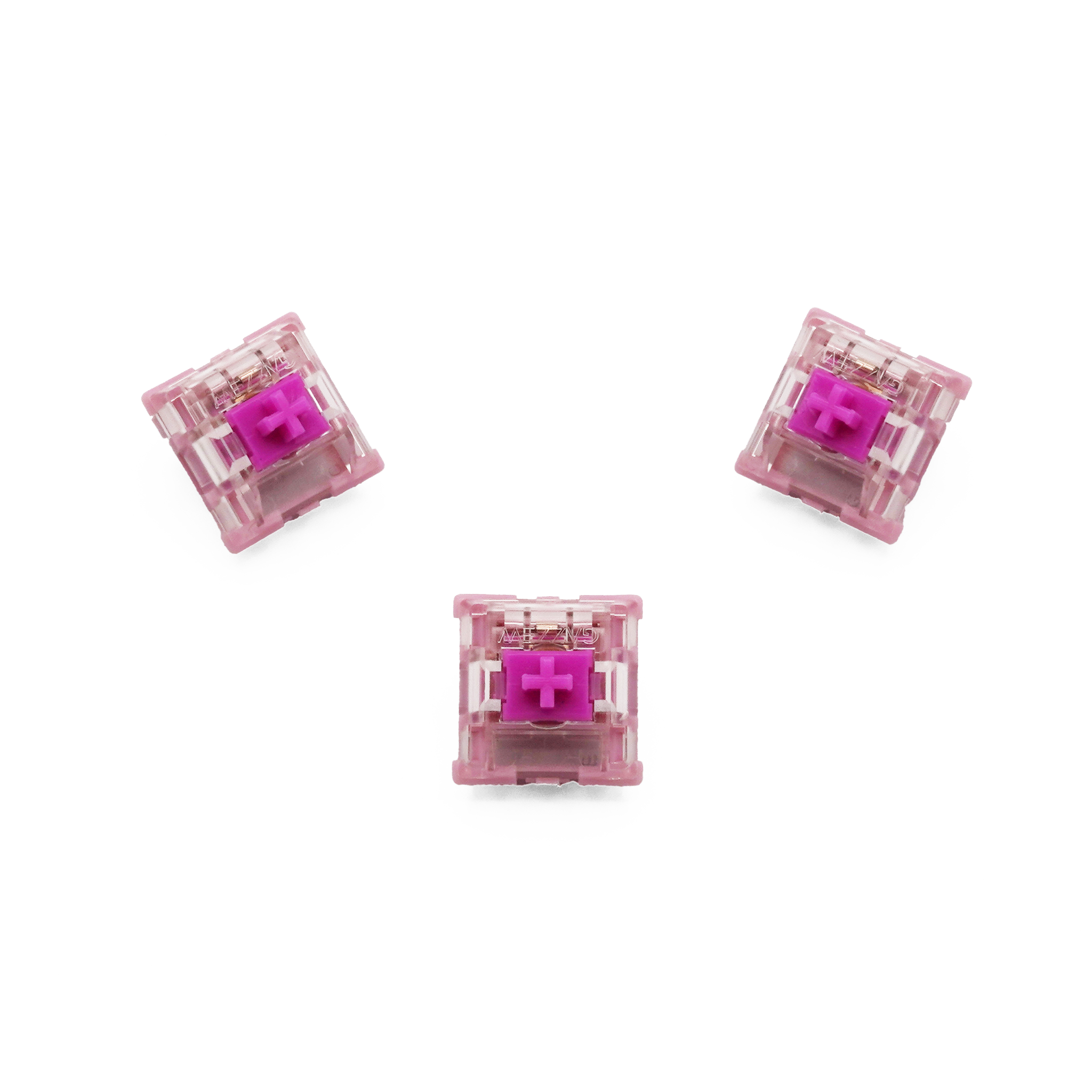 Gazzew Bobagum Pink Silent Linear Switches