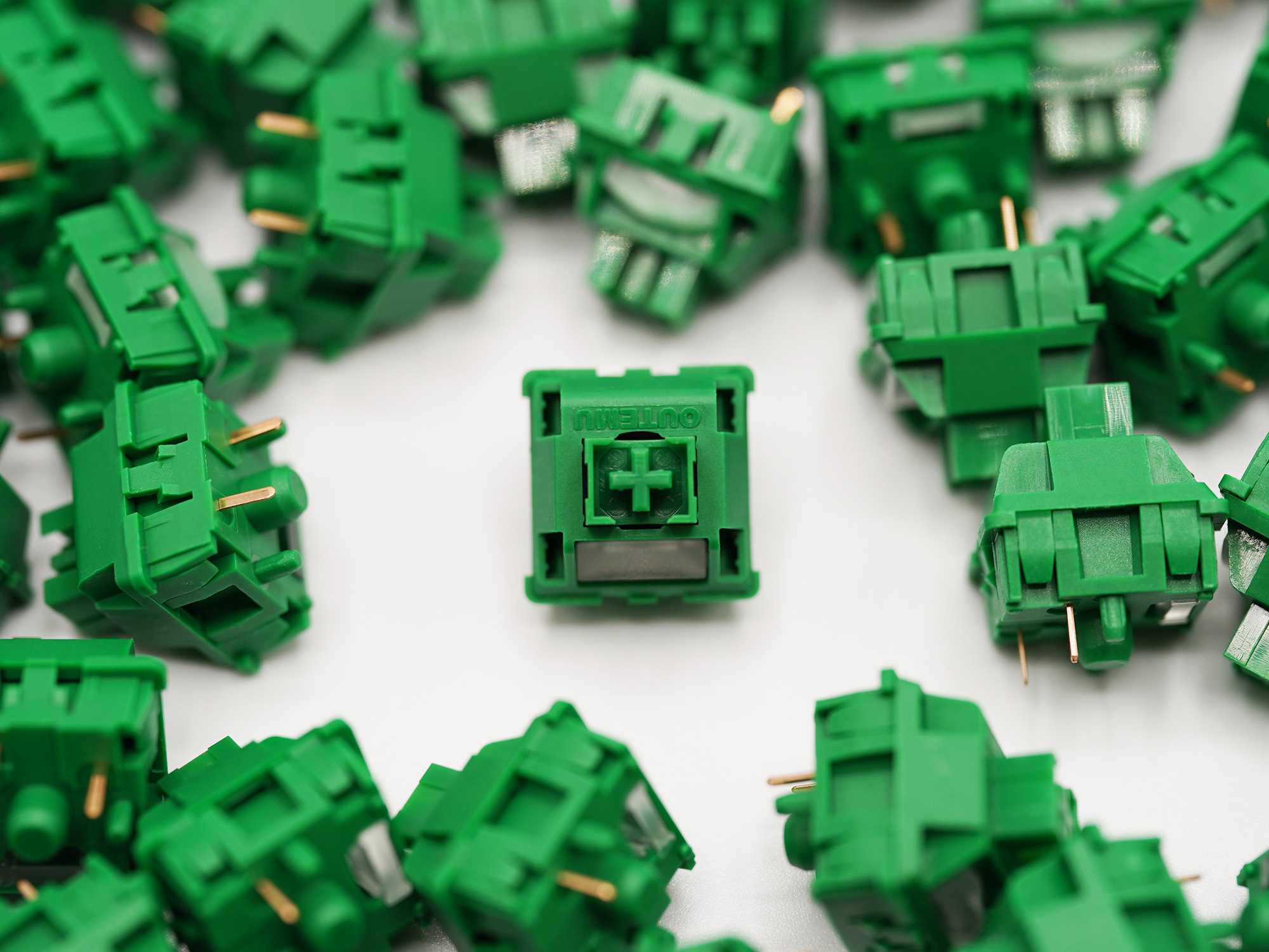 Outemu Green Banana Silent Tactile Switches