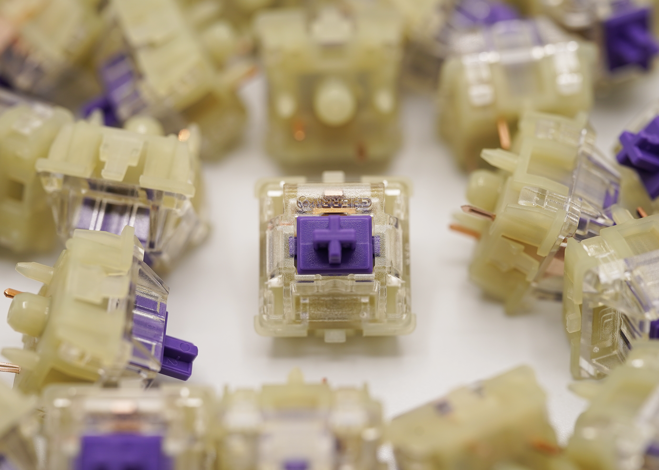  Cherry MX2A RGB Purple Tactile Switches